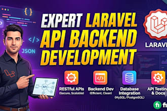 develop a secure laravel rest API backend for your mobile or web application