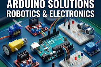 build and program arduino solutions for robotics and electronics