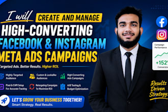 facebook ads management and meta ads campaigns for your business
