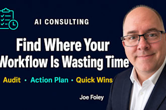 audit your workflow and show you where ai can help