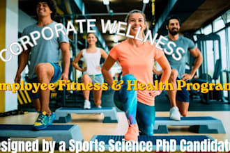 design a corporate wellness and employee fitness program