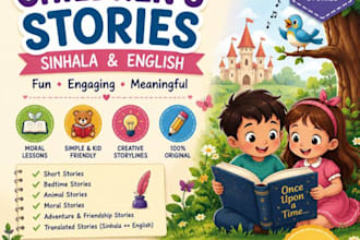 write engaging kids stories with moral lessons