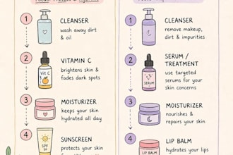 provide a personalized skincare routine for your skin type