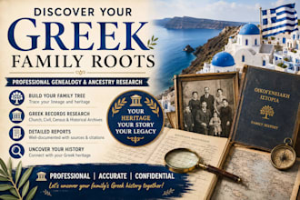 research your greek family tree and ancestry research