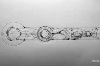 minimalist unique tattoo sketch, sleeve tattoo design