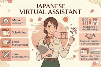 provide trusted japanese professional business support