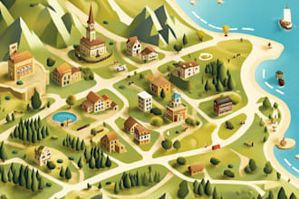 create a vector map