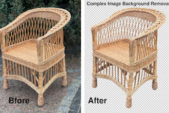 do complex image background removal services