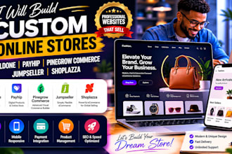 build custom selldone payhip pinegrow commerce jumpseller shoplazza store