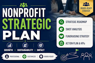 develop a professional strategic plan for your nonprofit organization