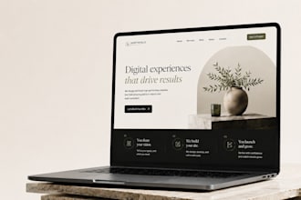 create a premium responsive website design for your brand