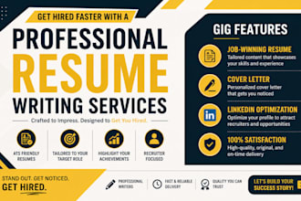 write and edit data science resume and data analyst and business analyst resume