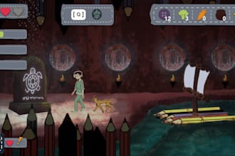 design game UI hud and inventory screens
