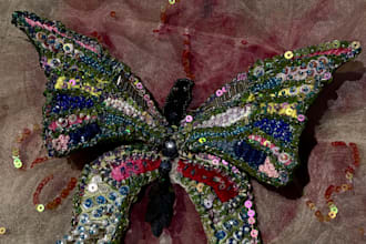 custom embroidery swatches for fashion and textile projects