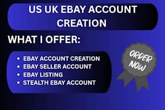 do ebay account creation, ebay seller account setup, open ebay business account
