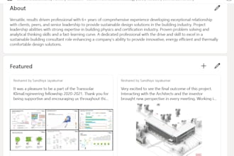 review and improve your UK CV for sustainability and construction jobs