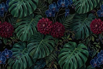 design luxury seamless patterns for wallpaper, fabric, and packaging