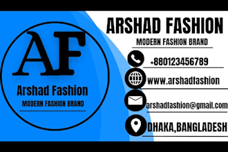 luxury business card design with modern corporate style