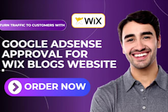 do google adsense approval for wix website wix blog wix landing page