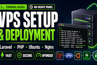 setup and optimize your vps server for laravel or PHP deployment