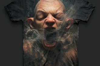 make a custom funny meme t shirt design for you