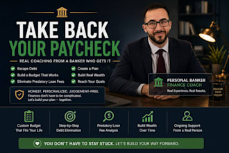 be your personal finance coach build a custom debt and budget plan