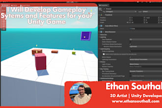 develop gameplay systems and features for your unity game