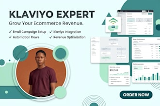 shopify email marketing klaviyo email flows email automation service