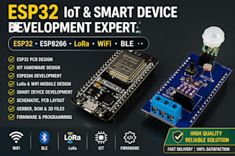 esp32 pcb design iot pcb esp8266 lora and wifi module development x smart device