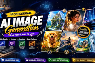 create stunning ai generated images and realistic visuals