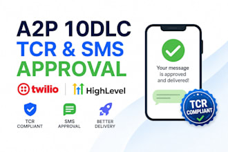 do a2p 10dlc registration website tcr compliant