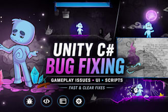 fix unity csharp bugs and gameplay issues
