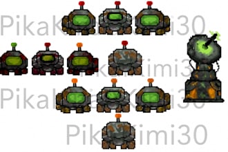 game ready pixel art assets for indie games