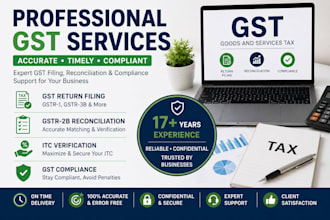 professional gst filing and compliance services for businesses and professionals