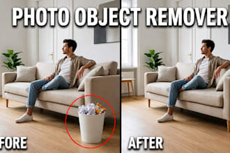 professionally remove objects or people from your photos