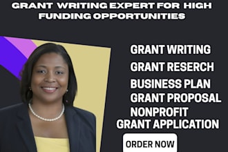 grant writing grant research grant proposal grant application grant writer
