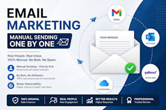 send emails manually one by one