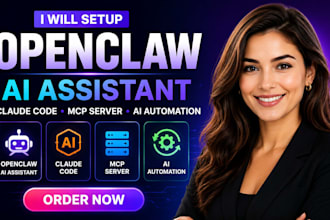 setup openclaw ai assistant, claude code, mcp server and ai automation