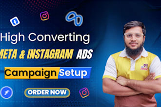 setup and manage facebook, instagram ads, meta ads campaign for your bussiness