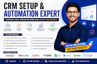 setup hubspot flow crm zapier integration zoho integration