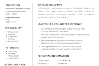write and design a premium ats resume