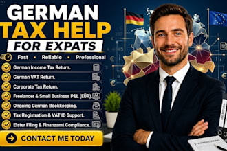 handle your german tax return corporate tax german vat and bookkeeping