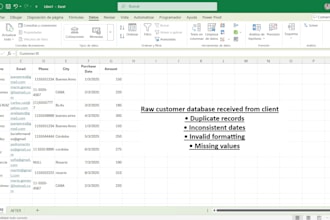 clean and organize your excel data
