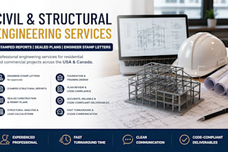 civil and structural engineer stamp letter engineer stamp report stamped plan