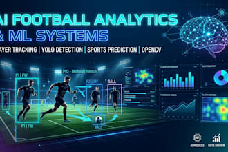 ai football analytics, player tracking, yolo cv, sports prediction ml, plc iotai