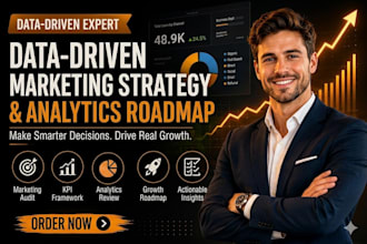 create a data driven marketing strategy and analytics roadmap