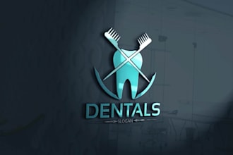 do medical, healthcare and dental custom logo design