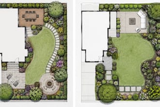 design landscape garden backyard front yard and patio spaces