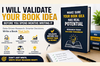 validate your book idea before you spend months writing it