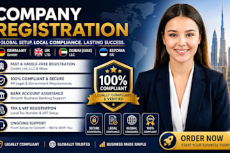 do company registration in germany gmbh uk ltd dubai or estonia